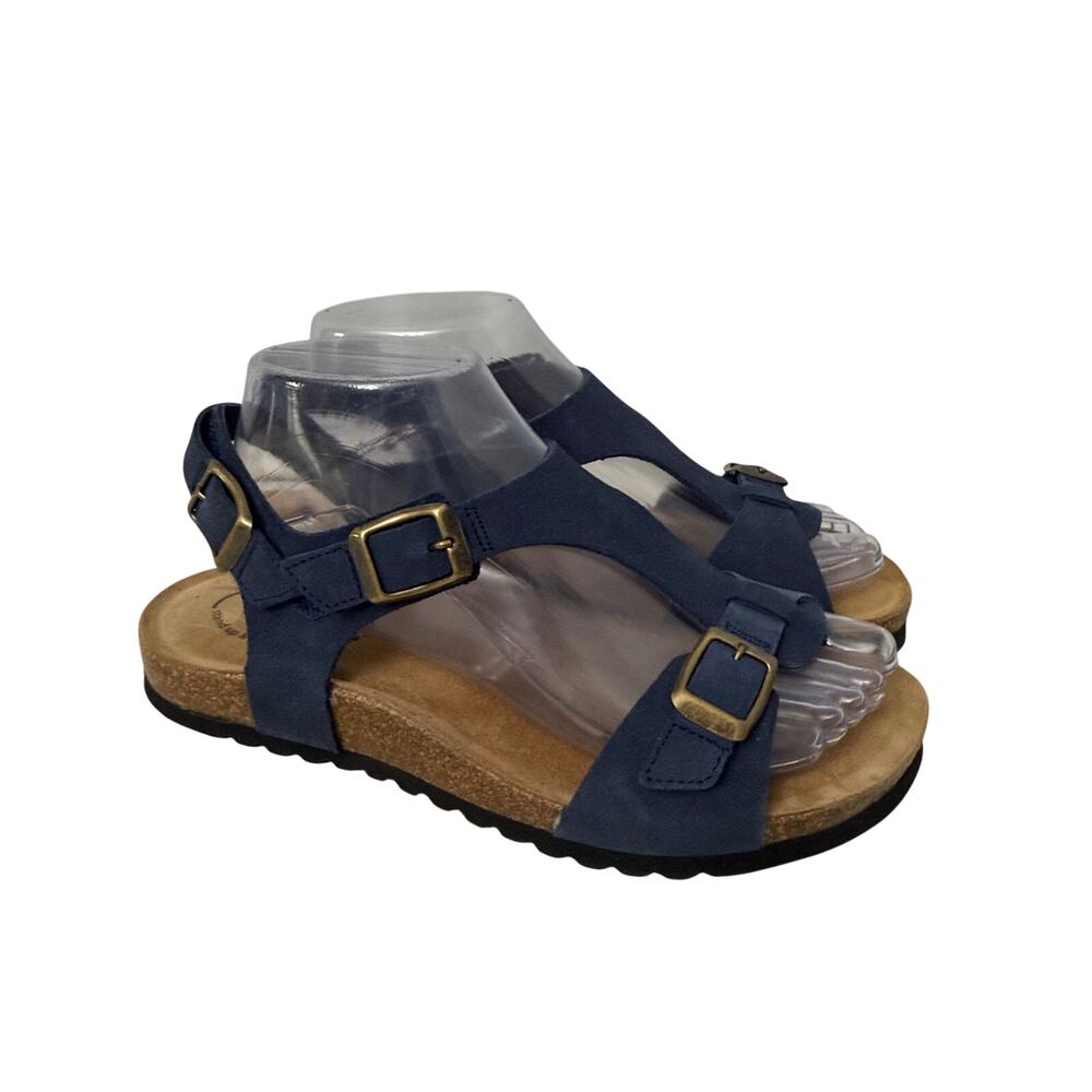 Taos Sandals Womens Size 8 MVP Blue Leather Comfort